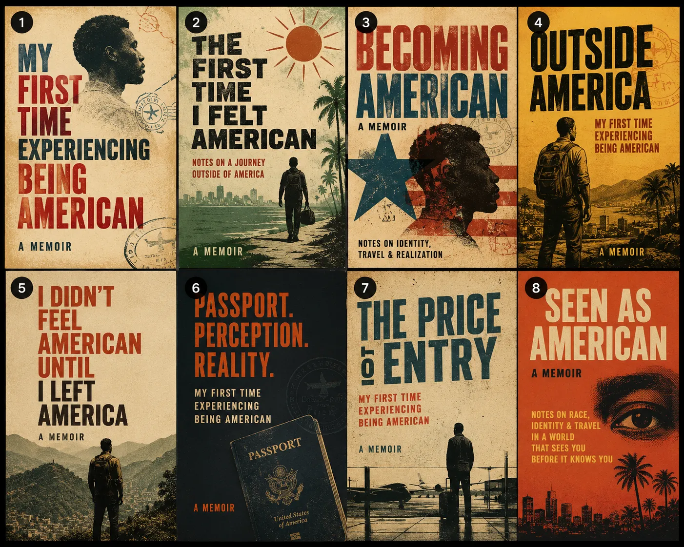 OUTSIDE AMERICA VISION BOARD COVERS