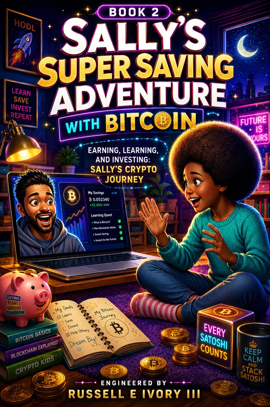 SALLYS SUPER SAVING ADVENTURE COVER 2026 BOOK 2